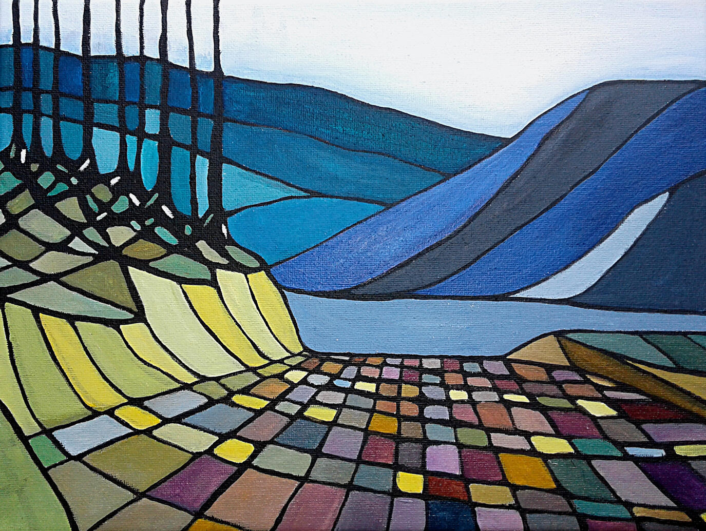 My favorite dance floor - 8" x 12" - $300